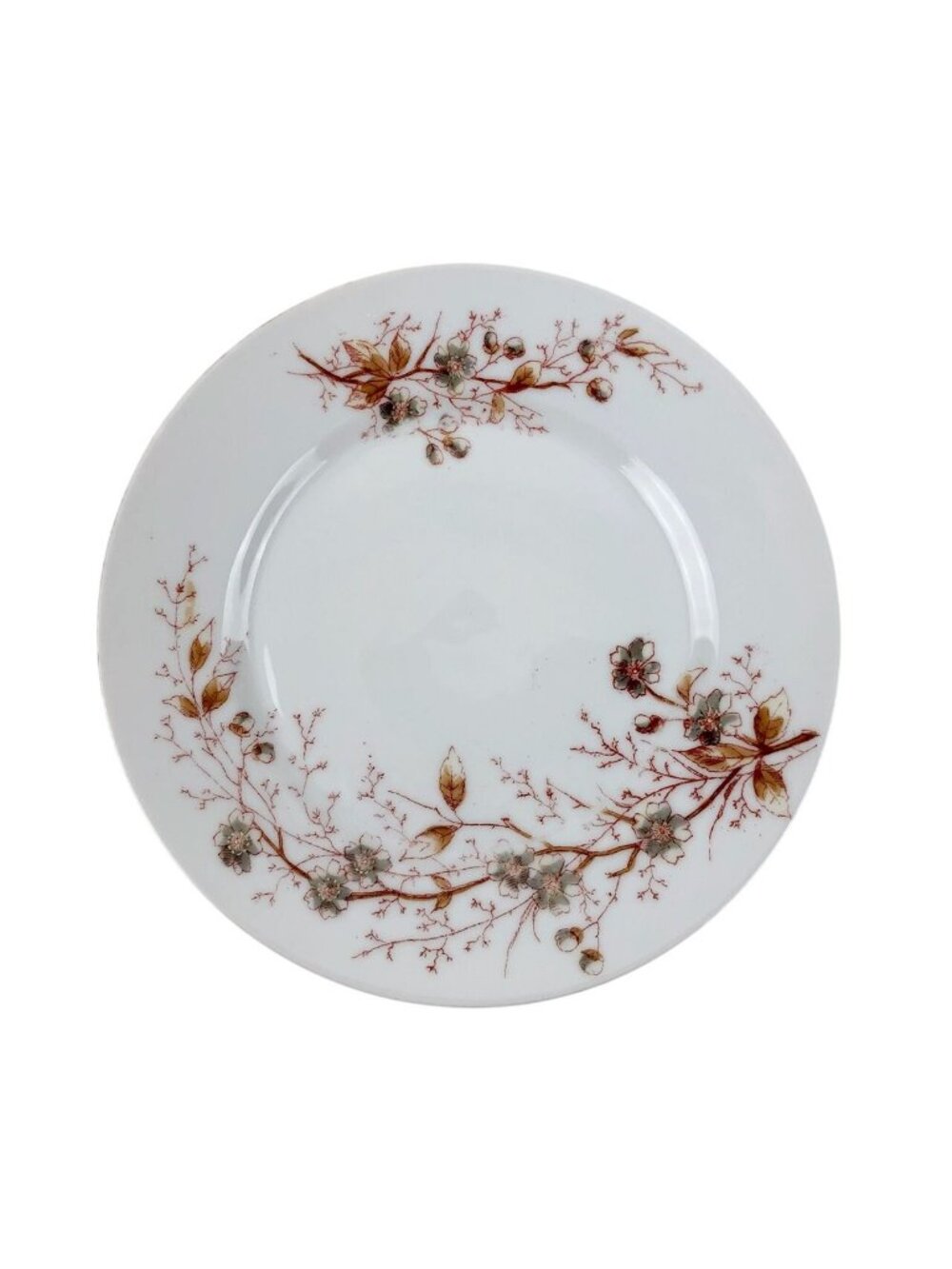 Marx And Gutherz Carlsbad Austria Ceramic Floral Salad Dessert Plate Vintage